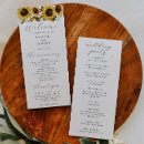 Search for sunflower wedding programs Summer