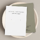 Search for earring display cards Simple