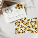 Search for sunflower wedding rsvp cards Boho