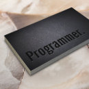 Recherche de programmes cartes visite Programmeur