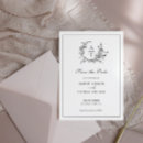 Recherche de formal save the dates Noir et blanc