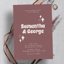 Recherche de purple mariage invitations Prune