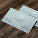 Recherche de symbole médical caducée cartes visite Professionnel