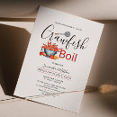 Recherche de crawfish boil party invitations Homard