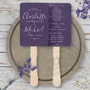 Search for purple wedding programs Simple