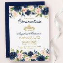 Search for pink and blue quinceanera invitations Quinceañera