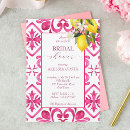 Search for fuchsia bridal shower invitations Magenta