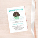 Search for cupcake love invitations Sprinkled with love
