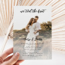 Search for we tied the knot wedding invitations Eloped