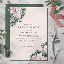 Search for ivory baby shower invitations Floral