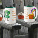 Recherche de leprechauns tasses Arc en ciel