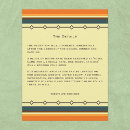 Search for retro wedding enclosure cards Blue