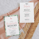 Search for flamingoe invitations Palm leaves
