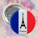 Recherche de tour eiffel paris badges Drapeau français