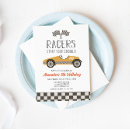 Search for vintage race car invitations Boy