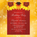 Search for southern birthday invitations Sunflower