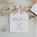 Search for desert bridal shower invitations Pampas grass