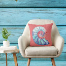 Search for nautilus shell pillows Beach house