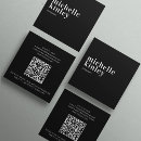Search for advertising business cards Qr code
