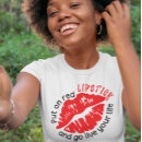 Recherche de rouge lèvres tshirts Drôle