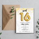 Recherche de 16 anniversaire invitations Girly