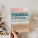 Search for beach destination birthday invitations Ocean