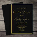 Recherche de douche nuptiale à la mode invitations Élégant