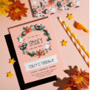 Recherche de batte de halloween invitations Citrouille