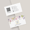 Search for gardening business cards Qr code