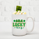 Search for green lucky mugs Cute