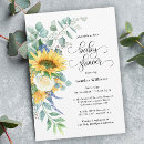 Search for purple and yellow baby shower invitations Watercolor floral