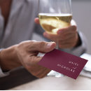 Search for maroon business cards Burgundy