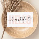 Search for hair specialist business cards Feminine