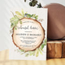 Search for woodland rehearsal dinner invitations Country