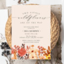 Search for boho baby girl shower invitations Little wildflower