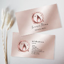 Search for handmade candles business cards Simple
