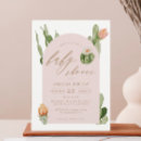 Search for cactus baby shower invitations Arizona