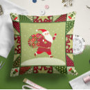 Search for christmas quilt pillows Green