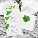 Search for english wedding invitations Botanical