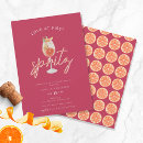Recherche de destination bridal shower invitations Amour au premier spritz