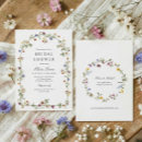Search for arch bridal shower invitations Floral