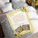 Search for sunflower blankets Floral
