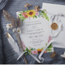Search for pink sunflower invitations Elegant