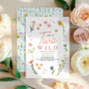 Search for in two the wild birthday invitations Girl