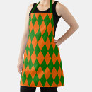 Search for green diamond aprons Harlequin