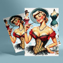 Recherche de corsets cartes postales Mode