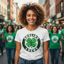 Recherche de stpatrick tshirts Trèfle