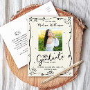 Search for save the date graduation invitations High school or college