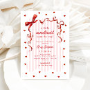 Search for valentine day baby shower invitations Coquette