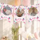 Search for photo bunting flags Girl 1st birthday